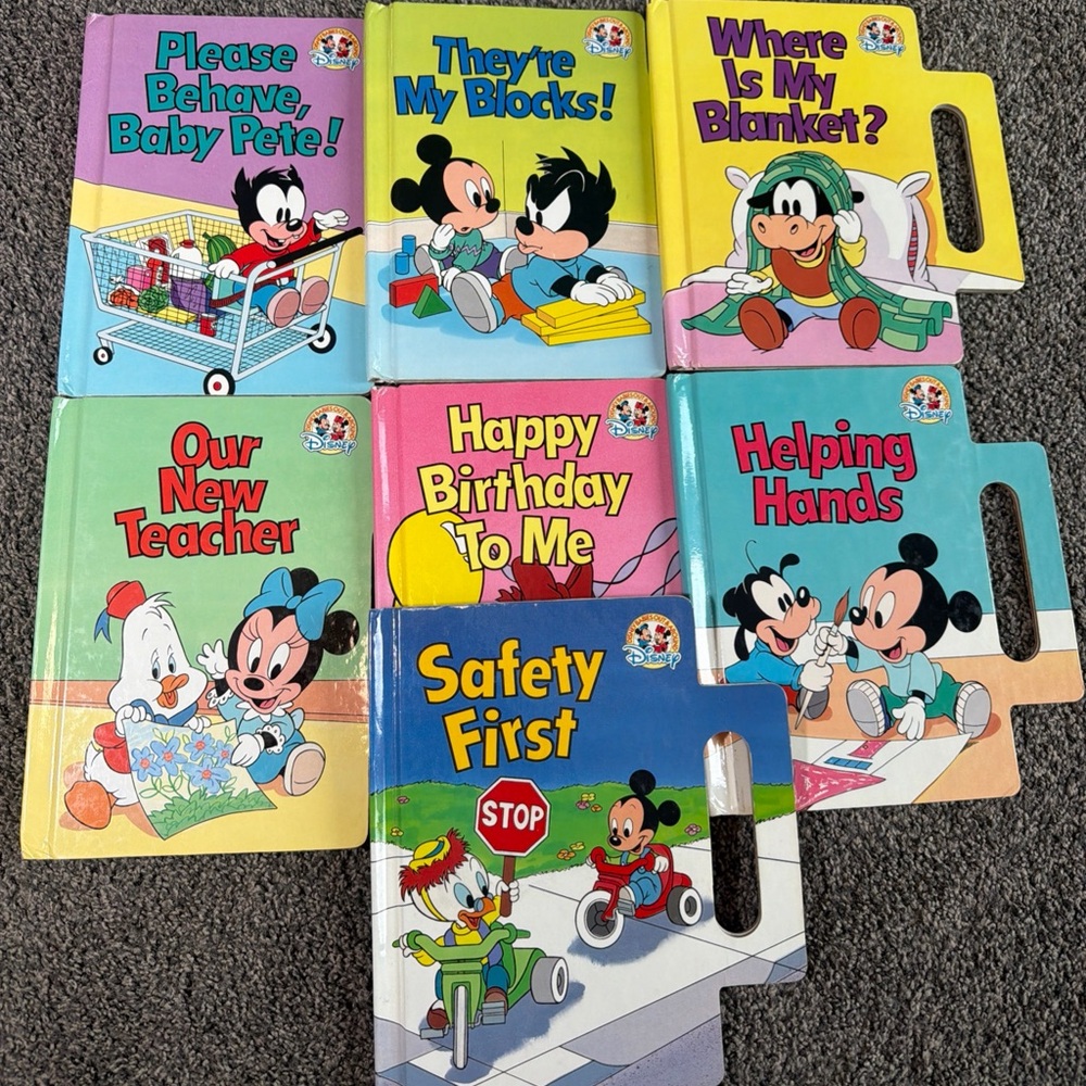 Disney Babies Out & Around Book Lot of 7